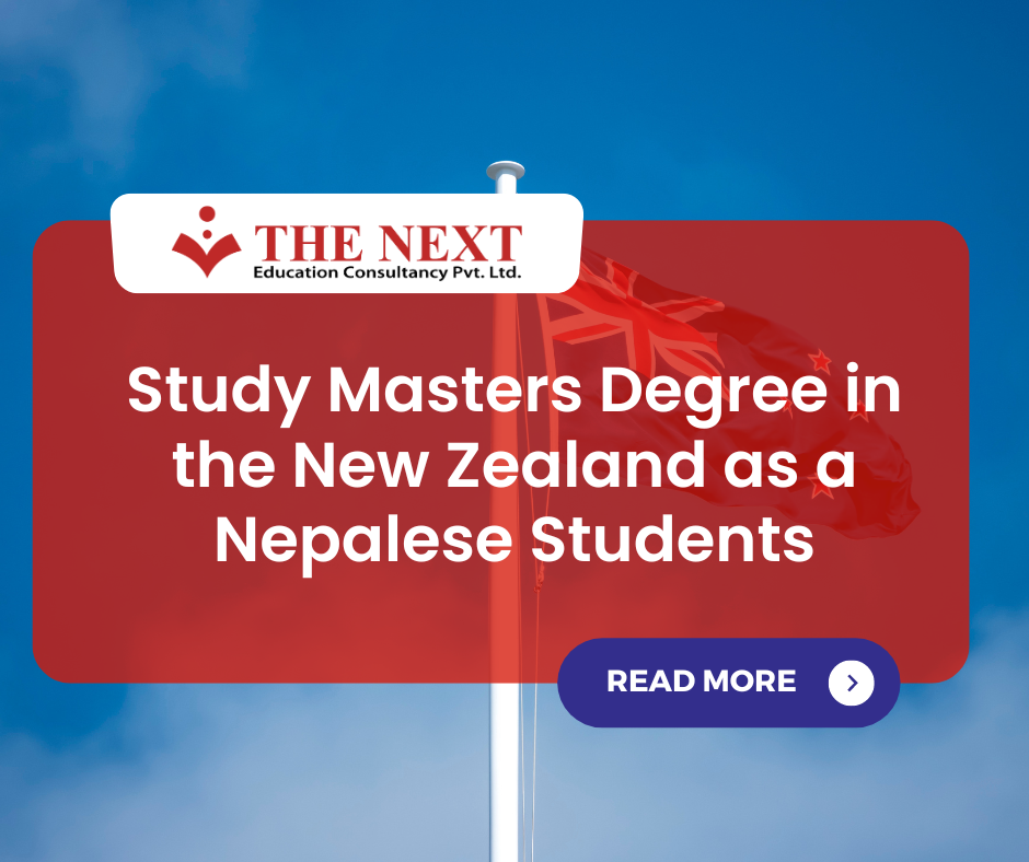 Study Masters Degree in the New Zealand as a Nepalese Students