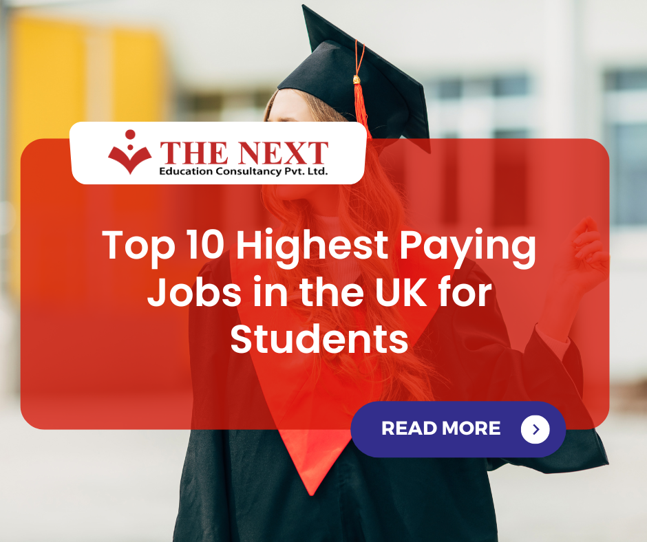 Top 10 Highest Paying Jobs in the UK for Students